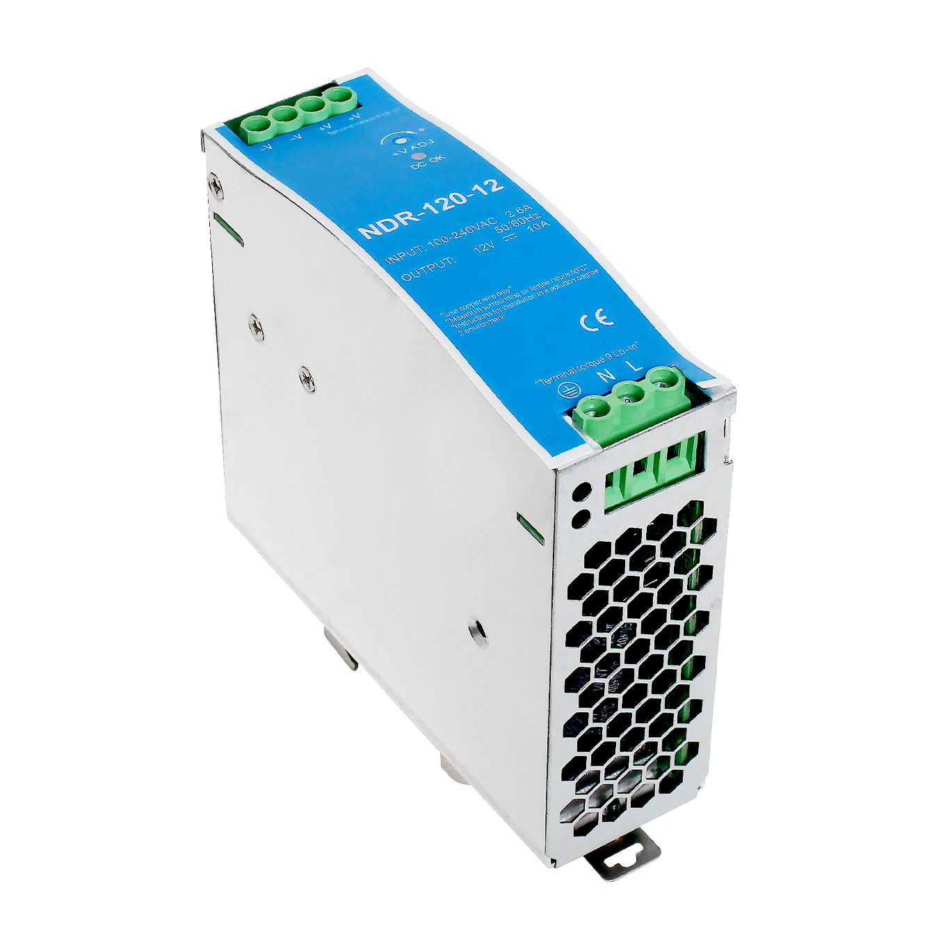 Metal Case Din Rail NDR-120W power supply - Image 2