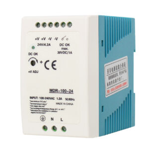 Plastic Case Din Rail MDR-100W power supply