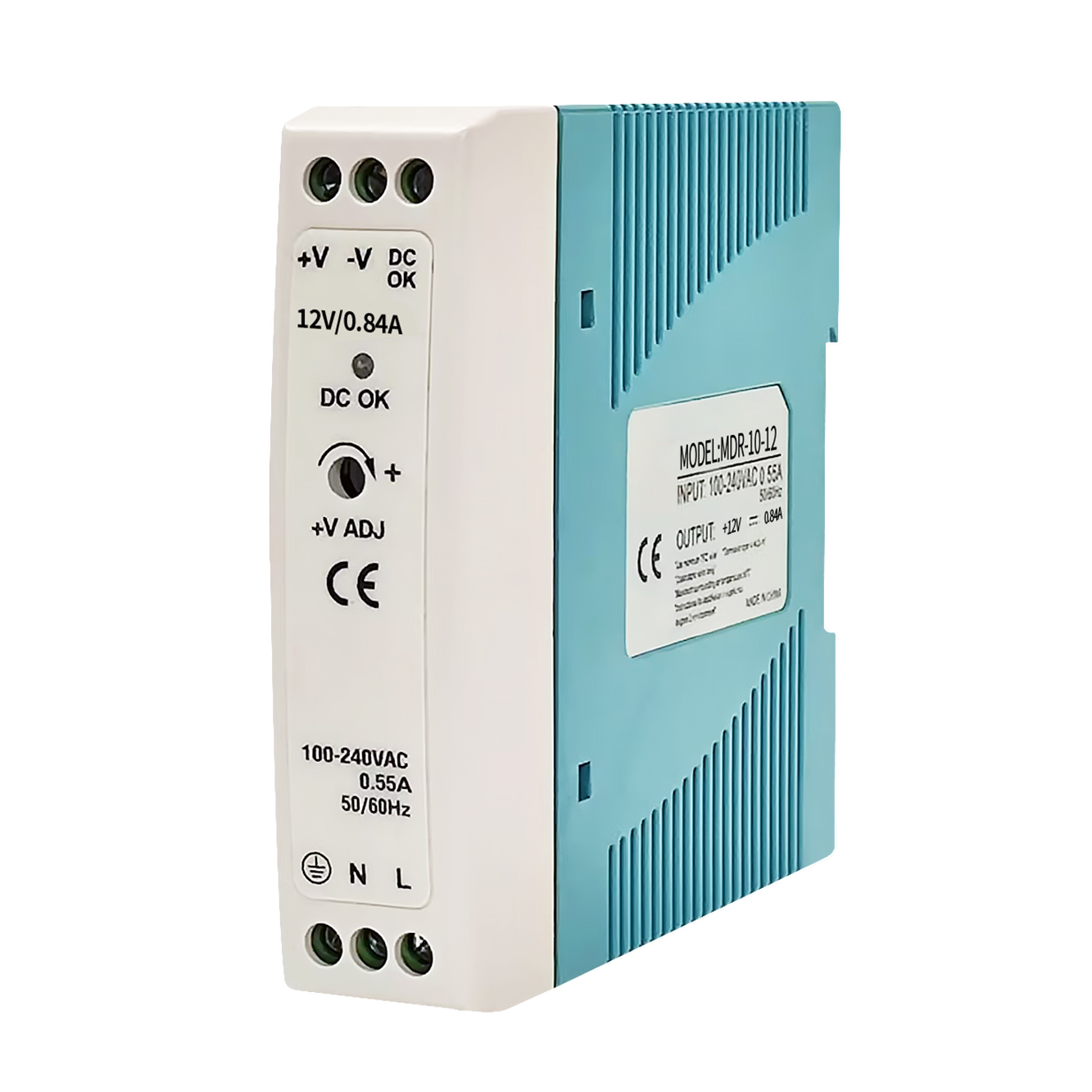 Plastic Case Din Rail MDR-10W power supply