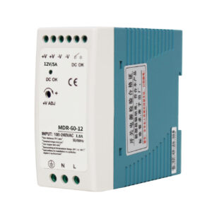 Plastic Case Din Rail MDR-60W power supply