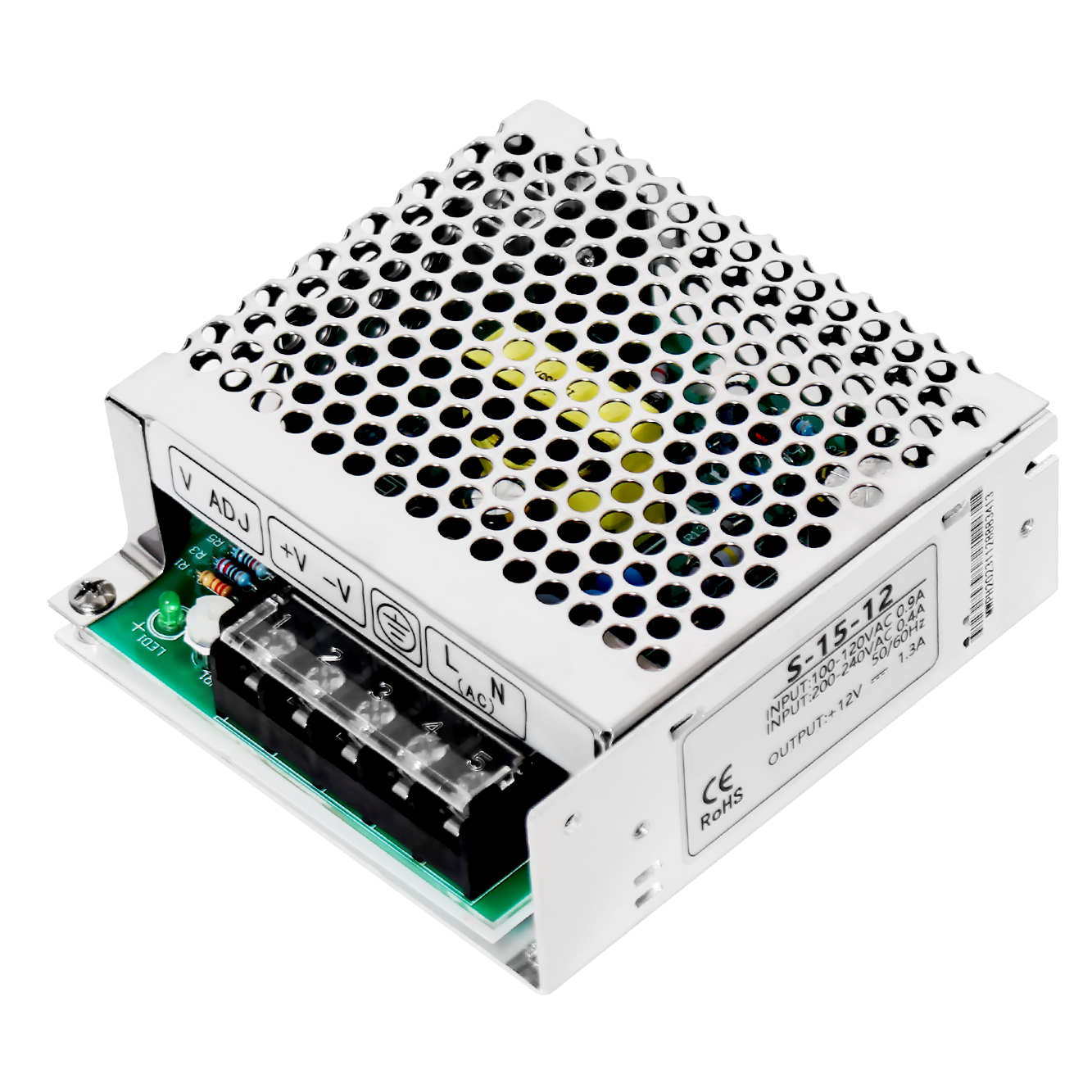 S-15W ACDC switching power supply for LED lights 0.625A-1.25A - Image 2